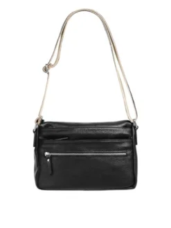Samantha Look Damen Umhängetasche in schwarz