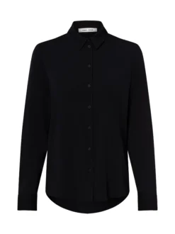 Samsøe Samsøe Damen Stretchbluse - Milly in marine