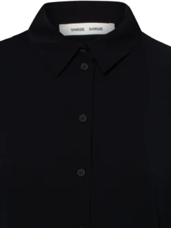 Samsøe Samsøe Damen Stretchbluse - Milly in marine