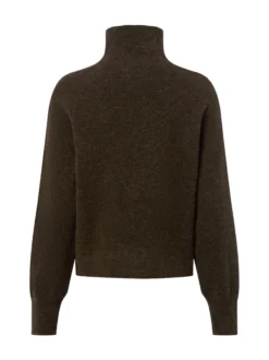 Samsøe Samsøe Damen Strickpullover mit Alpaka-Anteil - Nola in oliv