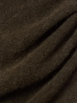 Samsøe Samsøe Damen Strickpullover mit Alpaka-Anteil - Nola in oliv