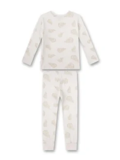 Sanetta Mädchen Pyjama in beige
