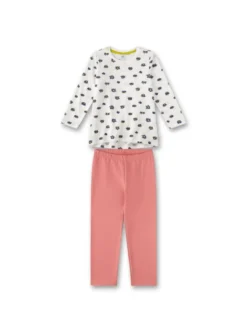Sanetta Mädchen Pyjama in mehrfarbig