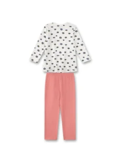Sanetta Mädchen Pyjama in mehrfarbig