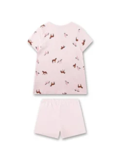Sanetta Mädchen Pyjama in rosa