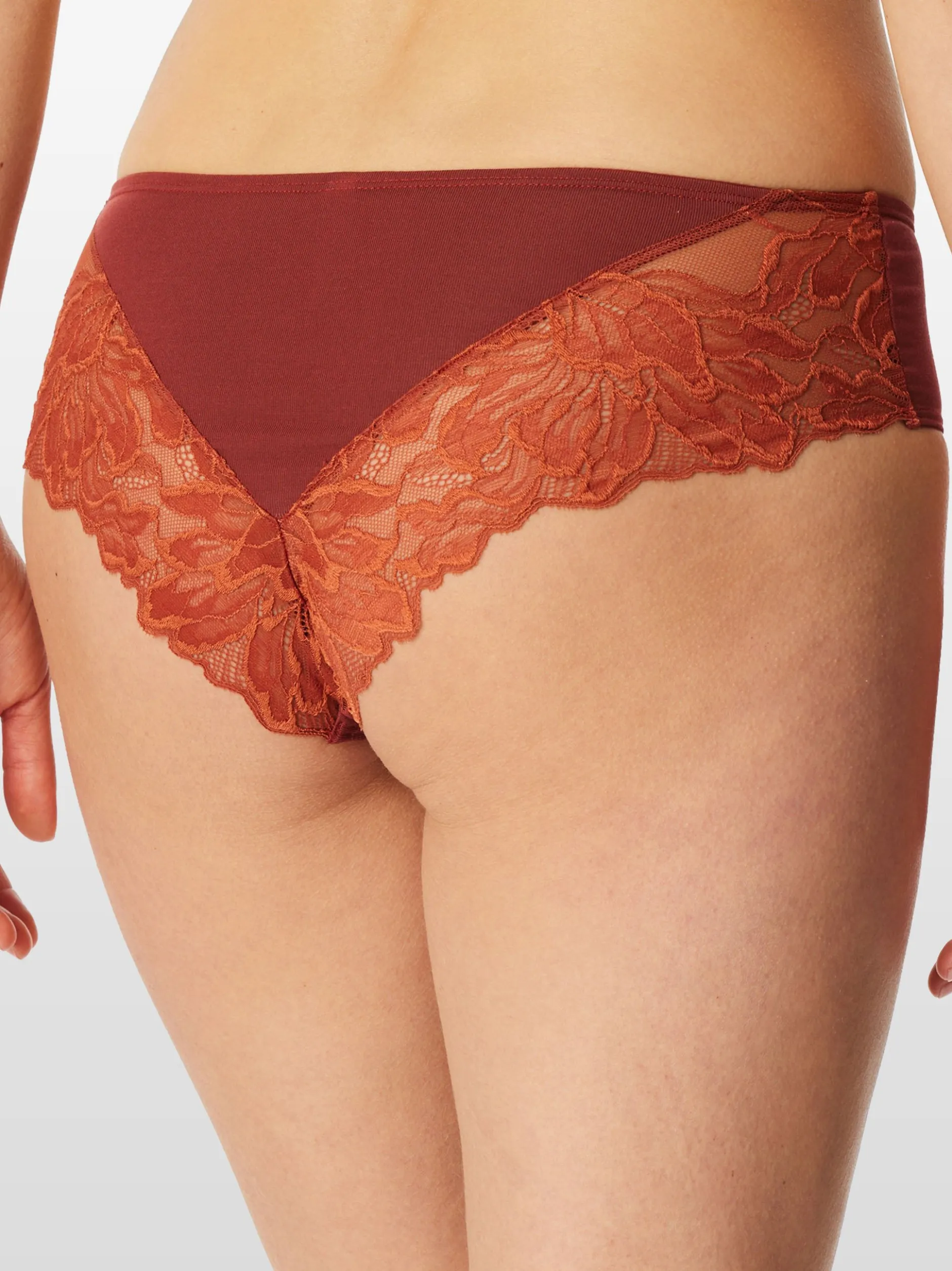 Schiesser Damen Brazilslip - Unique Premium in orange