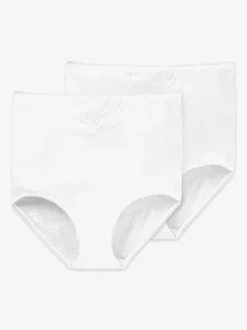 Schiesser Damen Hüftslips - 2er-Pack Cotton Essentials in weiß