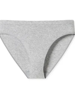 Schiesser Damen Rioslip - Pure Rib in grau