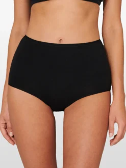 Schiesser Damen Slip - 95/5 in schwarz