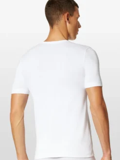 Schiesser Herren T-Shirt - Uncover in weiß