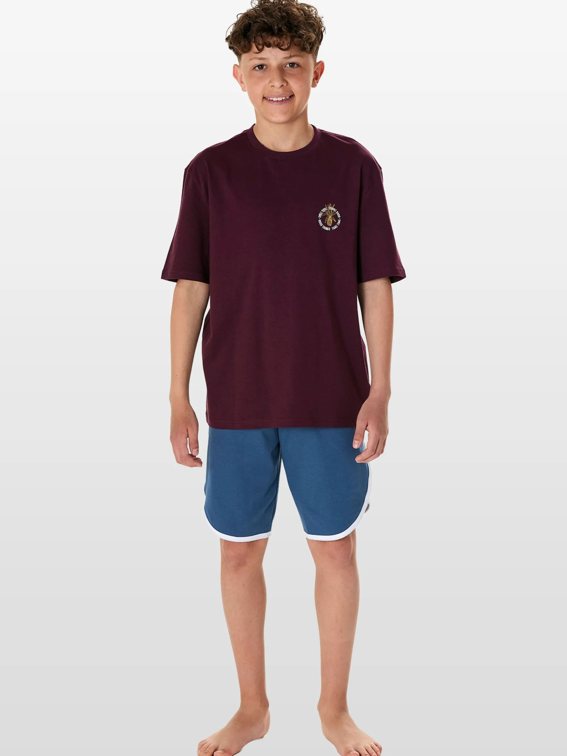 Schiesser Jungen Pyjama - Nightwear in lila