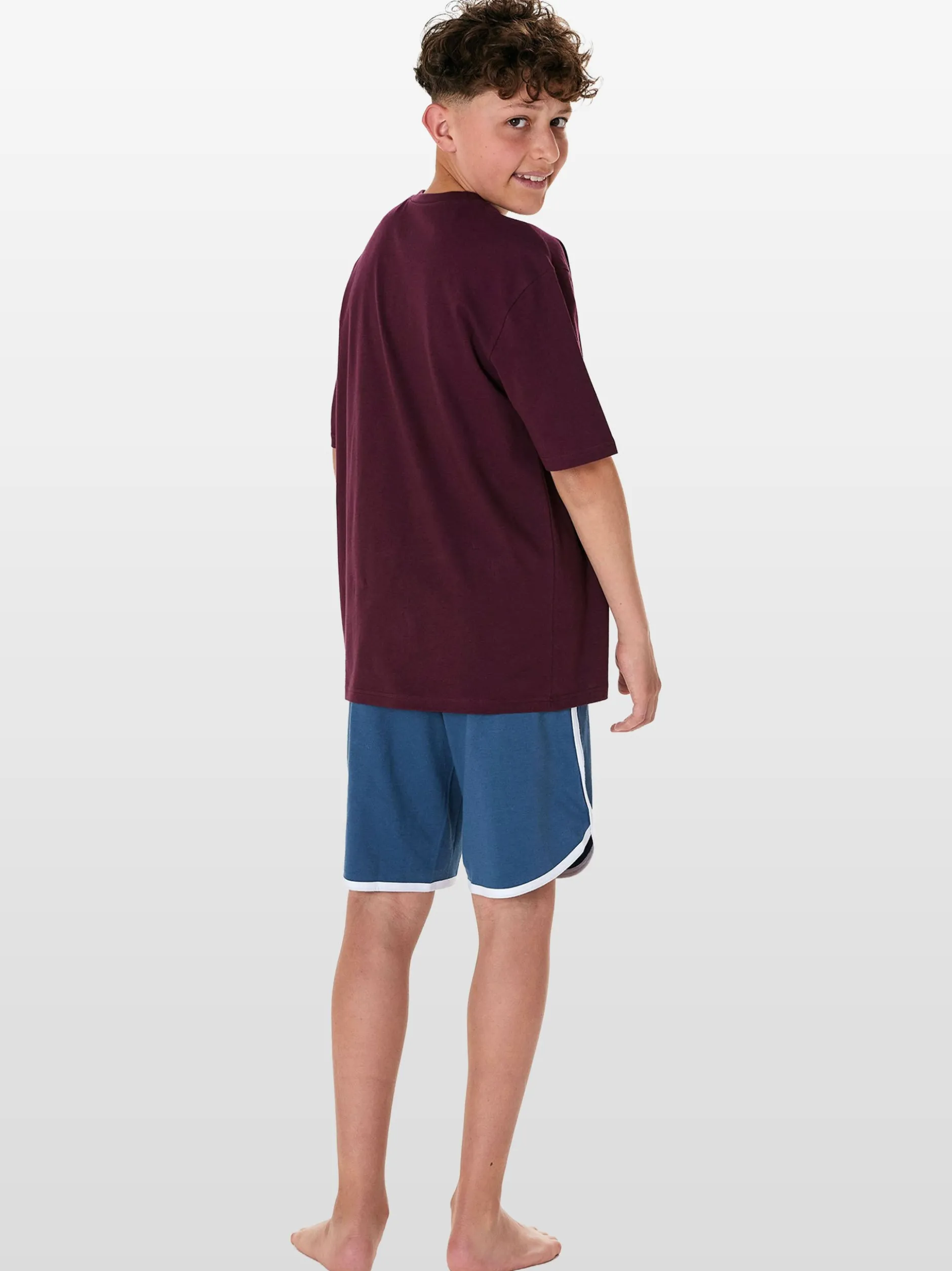 Schiesser Jungen Pyjama - Nightwear in lila