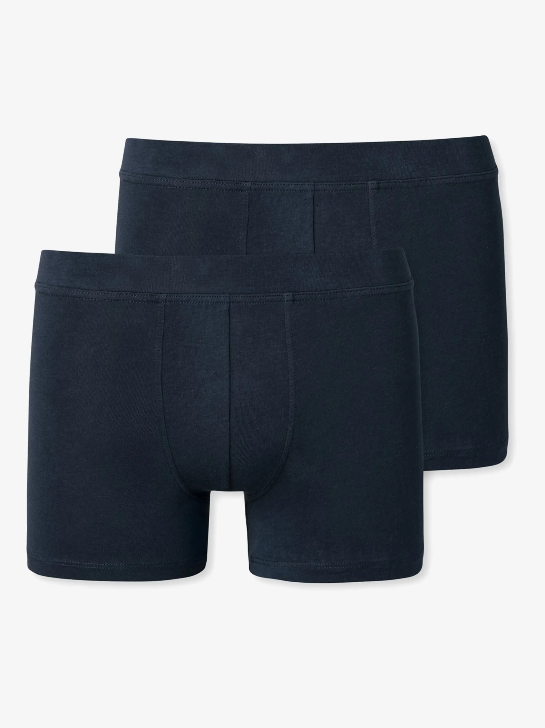 Schiesser Jungen Retroshorts - 2er-Pack Basic Kids in marine