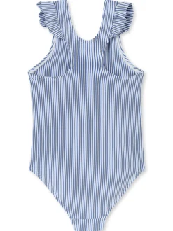 Schiesser Mädchen Badeanzug - Aqua Kids in marine