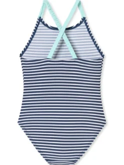 Schiesser Mädchen Badeanzug - Aqua Kids in blau