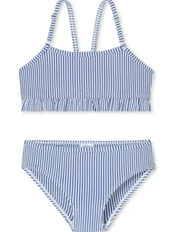 Schiesser Mädchen Bustier-Bikini - Aqua Kids in marine