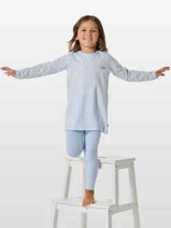 Schiesser Mädchen Pyjama - Nightwear in hellblau