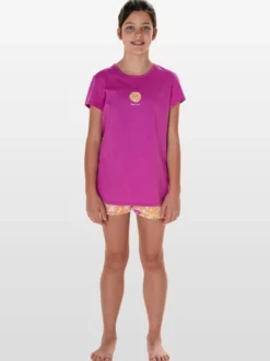 Schiesser Mädchen Pyjama - Nightwear in fuchsia
