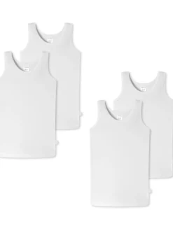 Schiesser Mädchen Unterhemd - Allday Basic in weiß