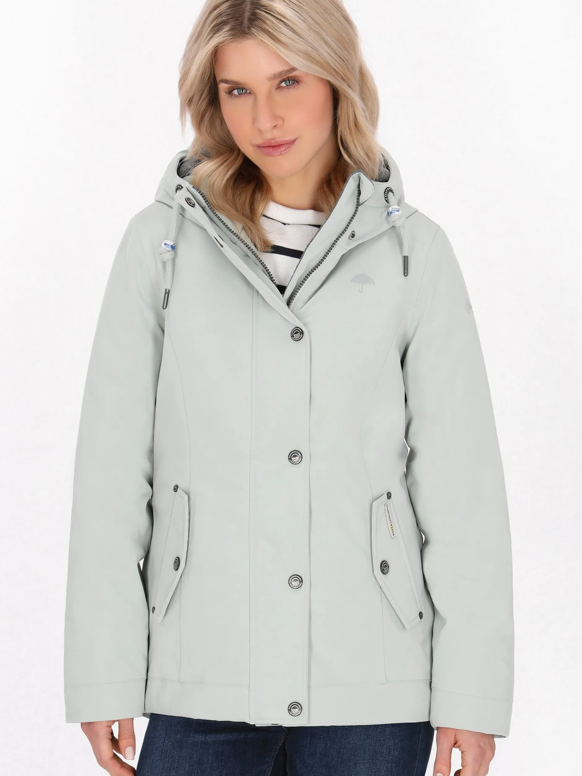 Schmuddelwedda Damen Jacke in grün