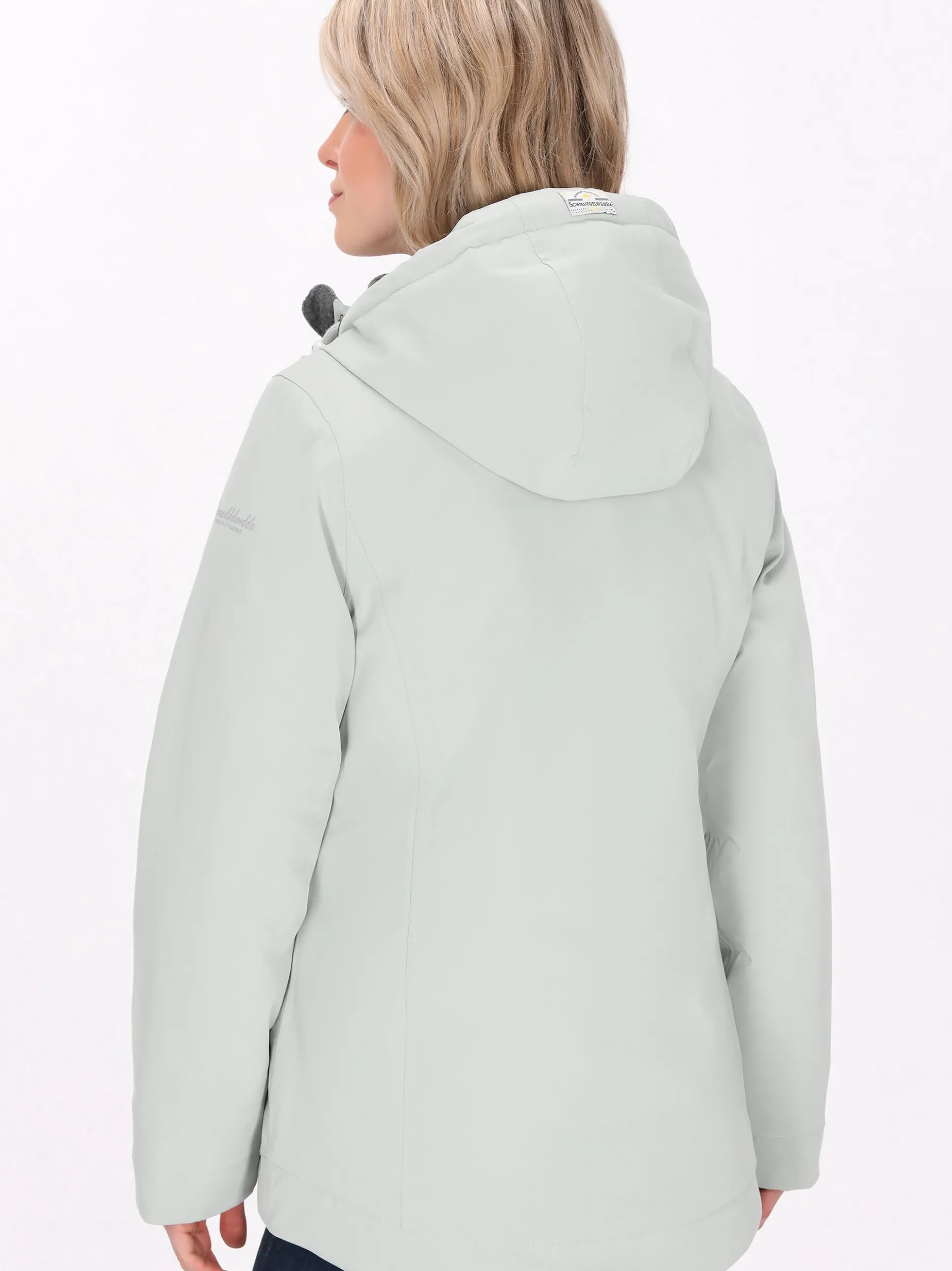 Schmuddelwedda Damen Jacke in grün