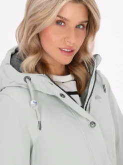 Schmuddelwedda Damen Jacke in grün