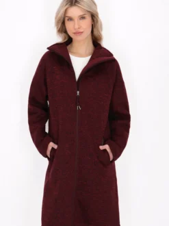 Schmuddelwedda Damen Jacke in bordeaux