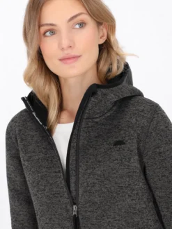 Schmuddelwedda Damen Jacke in grau
