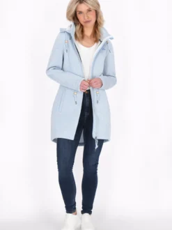 Schmuddelwedda Damen Jacke in hellblau
