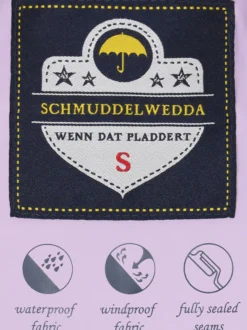 Schmuddelwedda Damen Mantel in lila