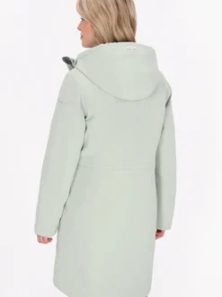 Schmuddelwedda Damen Parka in grün