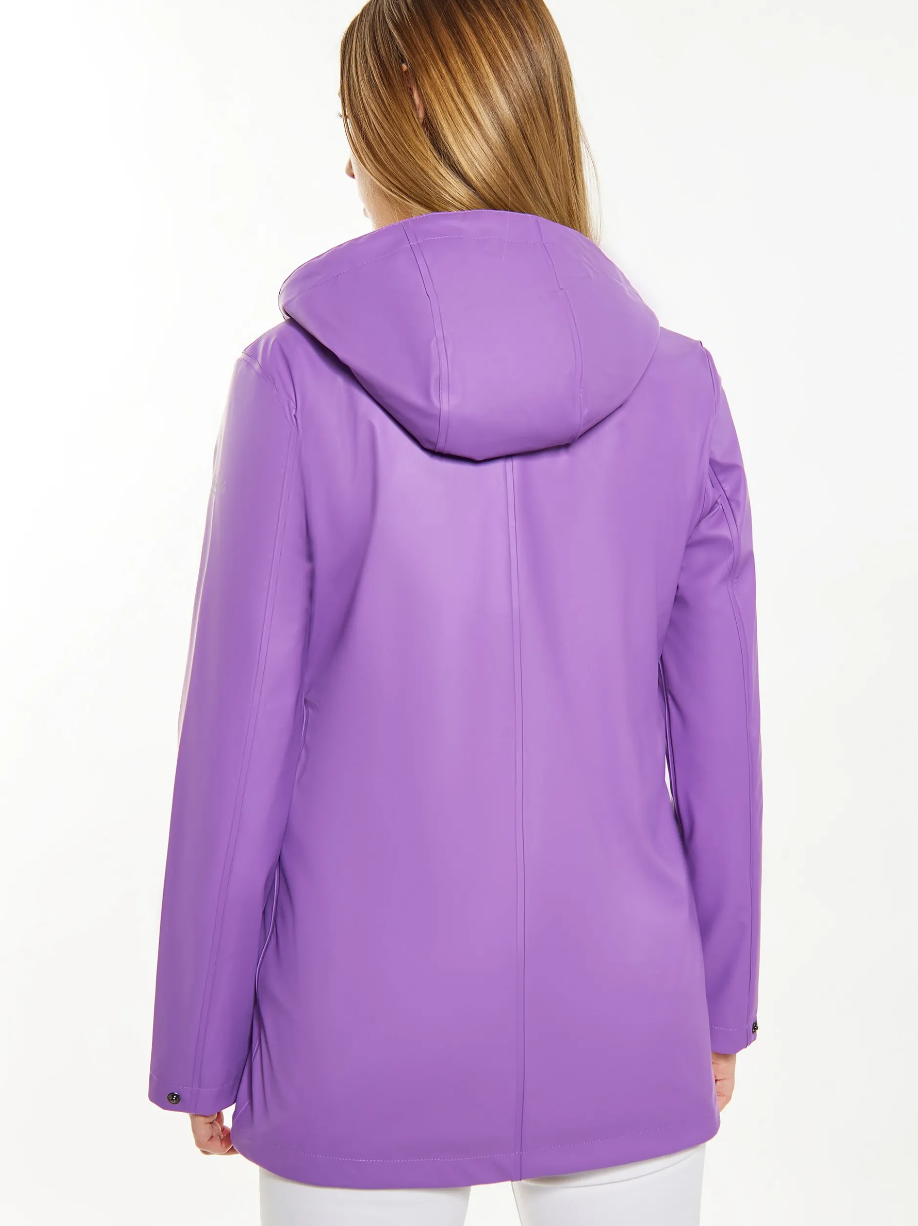 Schmuddelwedda Damen Regenjacke in lila