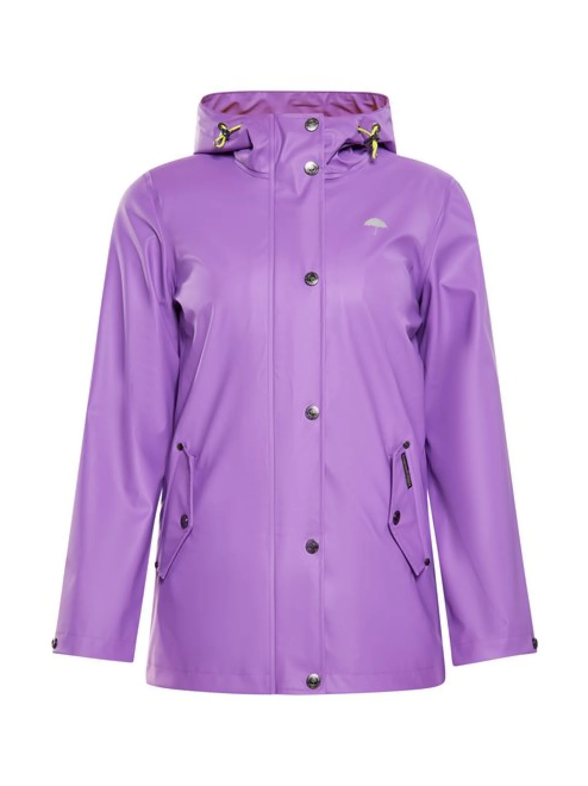 Schmuddelwedda Damen Regenjacke in lila