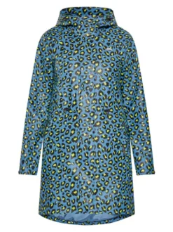 Schmuddelwedda Damen regenparka in blau