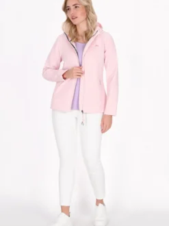 Schmuddelwedda Damen Softshelljacke in rosenholz