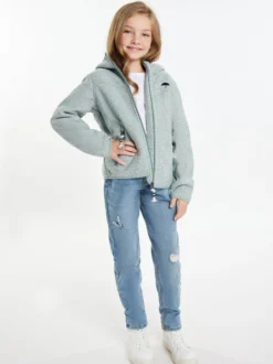 Schmuddelwedda Mädels Blouson + Tagesrucksack - SET in mint