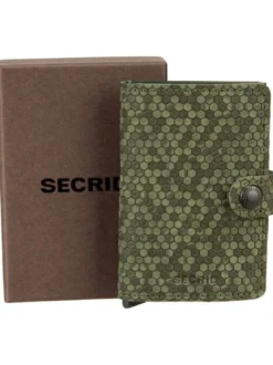 Secrid Unisex Geldbörse - Miniwallet Hexagon in grün