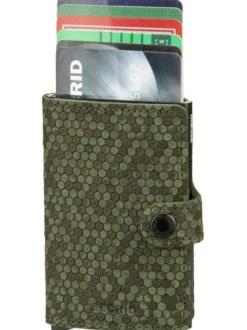 Secrid Unisex Geldbörse - Miniwallet Hexagon in grün