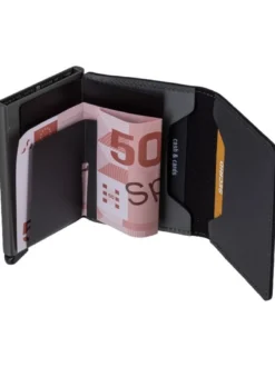Secrid Unisex Geldbörse - Slimwallet Matte Satin in anthrazit