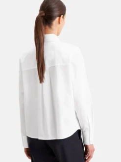 Seidensticker Damen Hemdbluse - Relaxed Fit in weiß