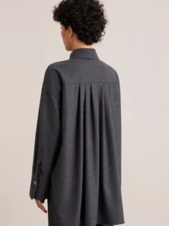 Seidensticker Damen Hemdbluse - Oversized Fit in grau