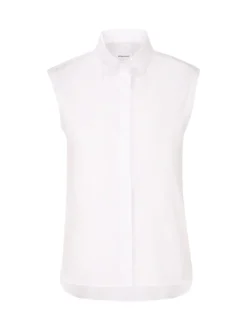 Seidensticker Damen Hemdbluse - Slim Fit in weiß