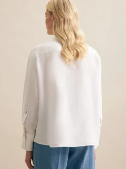 Seidensticker Damen Hemdbluse - Oversized Fit in weiß
