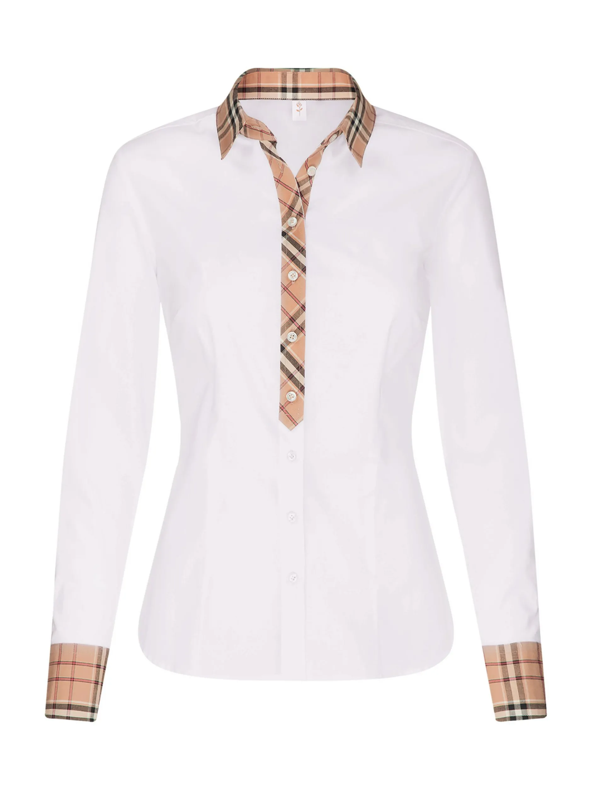 Seidensticker Damen Hemdbluse - Regular Fit in weiß