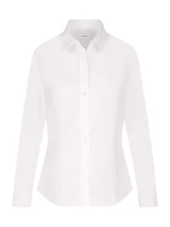 Seidensticker Damen Klassische Bluse - Regular Fit in weiß