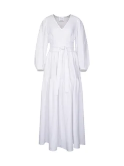Seidensticker Damen Kleid - Regular Fit in weiß