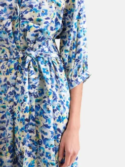 Seidensticker Damen Kleid - Regular Fit in türkis