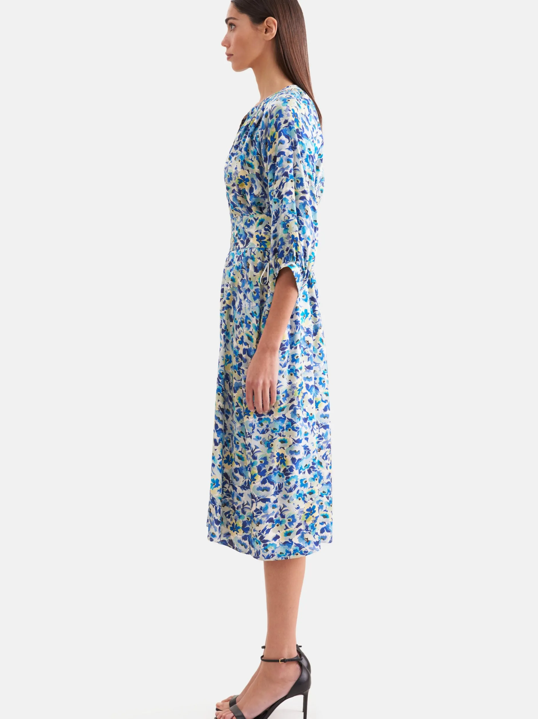 Seidensticker Damen Kleid - Regular Fit in türkis