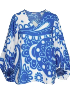 Seidensticker Damen Shirt - Regular Fit in blau
