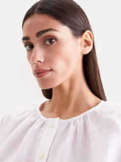 Seidensticker Damen Tunika - Regular Fit in weiß